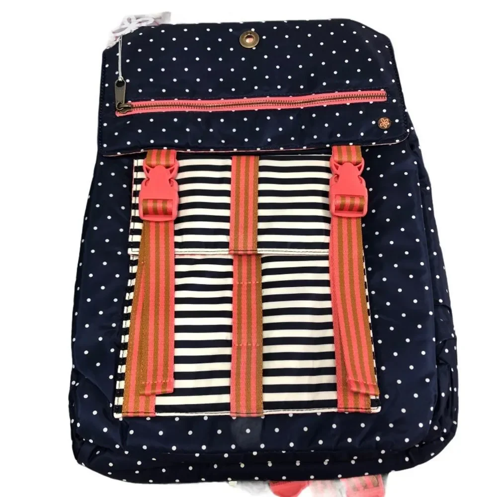 NEW MATILDA JANE‎ NAVY POLKA DOT BACKPACK